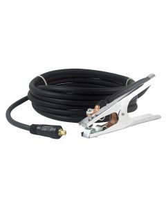 GROUND CLAMP, 25 DINSE CONNECTOR (10-Foot)