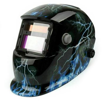 BLUE LIGHTNING Welding Helmet