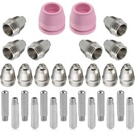 Nizvq 52-Piece Plasma Cutter Consumables Kit - Electrodes, Nozzles & Cups For SG-55 AG-60 WSD-60 Torches - View #6