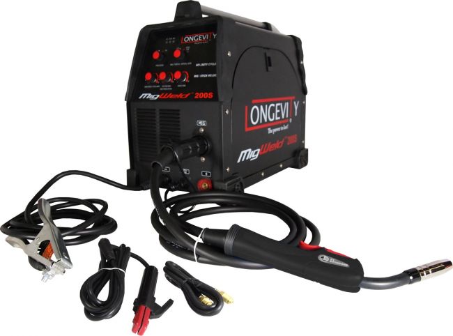 MIGWELD 200S 200 Amp MIG 180 Amp STICK Welder 220V Spoolgun